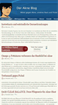 Mobile Screenshot of akne-blog.de